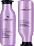 Pureology Hydrate Moisturising Shampoo and Conditioner Duo Set, For Medium to T