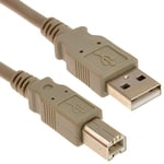 Connectique Cordon USB Type AB Mâle/Mâle 1 Mètre 53200