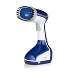 Garment Steamer 1000W Blue Ceramic Soleplate 2.5m Power Cord 200ml Tank