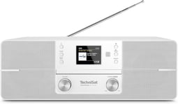 Digitradio 371 Cd Bt-Radio Numerique Stereo(Dab+,Fm,Lecteur Cd,Bluetooth,Ecran Couleur,Usb,Aux,Prise Casque,Installation Compacte,Reveil,10Watts,Telecommande) Blanc