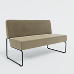 Soffa Play - Modul 130 cm, Tyg Nevotex Eros Trend 36 - Brun