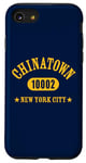 Coque pour iPhone SE (2020) / 7 / 8 CHINATOWN 10002 NEW YORK CITY/NYC Athletic Design