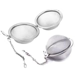 2PCS Filtre Infuseur Passe Boule -Thés passoires à thé en forme de boule – Cu...