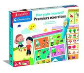 Clementoni - 52093-ADN - Mon Stylo parlant - Premiers Exercises - Jeu éducatif, Dès 3 ans