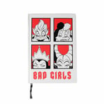 Disney A5 Notebook Bad Girls Villains