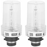 XVX - 2pcs D2S 6000K 35W Remplacement De Voiture Safe Bright Xenon hid Phare Ampoule