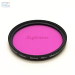 Filtre violet magenta étanche pour caméra de plongée sous-marine,Gopro Xiaomi Yi Sjcam,conversion de document,52mm,58mm,67mm - Type 58MM