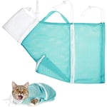 Yzmrbdqc - Sac de filet de douche pour chat sac de bain sac de retenue multifonctionnel empêcher les morsures de se gratter pour le bain