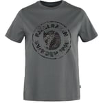 Fjällräven Womens Kånken Art Logo Tee (Grå (BASALT/050) Medium)