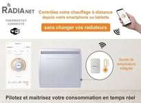 Thermostat connecté et intelligent électronique filaire Radianet