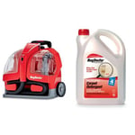 Rug Doctor Portable Spot Cleaner, 1.9 Litre, Red/Black & Rug Doctor Carpet Detergent, 2 Litre