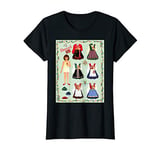 Norwegian Bunad Vintage Paper Dolls Norway Costume T-Shirt