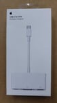 APPLE USB-C TO VGA MULTIPORT ADAPTER MJ1L2AM/A WHITE