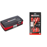 FACOM - Coffret de Douilles 1/4'' Carré 38 Outils Pièces - RL.NANO1PB - Clés à Cliquet, Tournevis & Jeu de 5 Tournevis Protwist Isolés 1000V - Tournevis - Vissage - AT5VE.PB