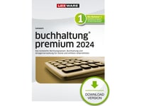 Lexware Buchhaltung Premium 2024 Abo-Laufzeit - Abonnementslisens (1 År) - 5 Pc'er - Esd - Win - Tysk