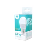 LED-lamppu E27, G45, 10W, 230V, 3000K, keraaminen, lämmin valkoinen