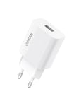 Vipfan Wall charger E01 1x USB 2.4A (white)