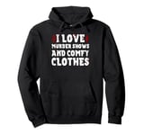 Best Murder Show Art For Men Women Morbid Spy Investigator Pullover Hoodie