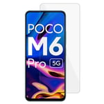 Xiaomi Redmi 12 / 12 (5G) / Poco M6 Pro (5G) Arc Edge Herdet Glas Skjermbeskytter - Case Friendly - Gjennomsiktig