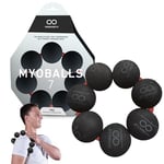 MyoBalls Pro 7 Ballon de Gymnastique Unisexe pour Adulte Noir Taille 7