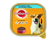 PEDIGREE Nourriture Humide pour Chien, saveur d'agneau et Poulet en pâte, 300g