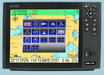 KM-12A 12" Plotter med inbyggd AIS-transponder från Onwa NMEA2000