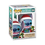 Funko Pop! Disney: Stitch Holiday – Stitch with Lights - Lilo and Stitch - Figurine en Vinyle à Collectionner - Idée de Cadeau - Produits Officiels - Jouets pour Les Enfants et Adultes - Movies Fans