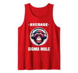 Monkey Shirt Funny Average Sigma Male Meme Shirt Sigma Tank Top