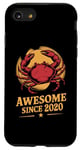 iPhone SE (2020) / 7 / 8 Awesome Since 2020 Star Sign Cancer Zodiac Birthday Case