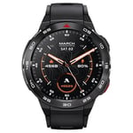 Mibro Montre Intelligente GS Pro (Noir) – Écran Amoled de 3,6 cm, Appel Bluetooth, autonomie de 20 Jours, étanchéité 5 ATM, positionnement GPS, 105 Modes Sportifs, Surveillance de la fréquence