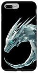 Coque pour iPhone 7 Plus/8 Plus Cyber Tech Dragon Cyberpunk géométrique futuriste