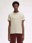 Fred Perry Twin Tipped T-Shirt, Oml/Hcmb/Whs Brwn