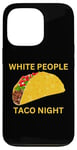 Coque pour iPhone 13 Pro Drôle White People Taco Night