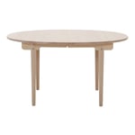 Carl Hansen - CH 337 115X140+60 - Matbord - Hans J. Wegner - Träfärgad - Trä