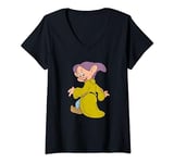 Disney Snow White And The Seven Dwarfs, Dopey Poses V-Neck T-Shirt