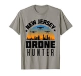 Funny UFO Drone 2024 New Jersey Drones Hunter T-Shirt