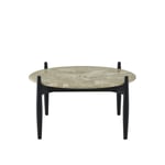 Ligne Roset - Caffe Low Table, Latte (Grège) - Sofabord - Benjamin Voisin - Brun - Tre/Stein