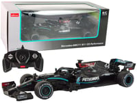 Mercedes-AMG F1 1:18 kauko-ohjattava kilpa-auto, musta