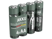 Ansmann 1322-0026 Uppladdningsbart Aa-Batteri Nimh 2100 Mah 1,2 V 1,2 V 4 St