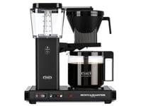 Moccamaster 53912, Kaffebrygger (Drypp), 1,25 L, Malt Kaffe, 1520 W, Sort