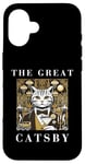 Coque pour iPhone 16 The Great Catsby, Funny Cat Design, Cat Lover, Film