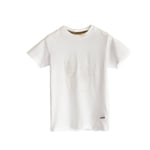 Superga Childrens Unisex Childrens/Kids Shoes T-Shirt (White) Cotton - Size 5Y