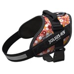 JULIUS-K9 IDC Powerharness, Size: L/1, Pink Flowers