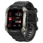 M1 PRO Military SmartWatch Sport Kestävä vastaus Soita puheluita 5ATM IP69K Musta Sininen Fitness Älykello miehille Naisten kellot