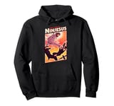 It's Ninjesus 80s Action Movie Atheist Christian Ninja Jesus Pullover Hoodie