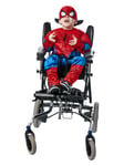 Child Official Marvel Spider-Man Adaptive Wheel Chair User Fancy Dress Costume