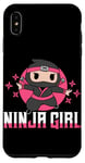 Coque pour iPhone XS Max Ninja Girl Fierce Warrior Design