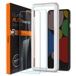 Spigen, 2 Pack, Screen Protector for Pixel 4a 5G, Glas.tR AlignMaster, Auto-Align Technology, Case Friendly, High responsiveness, Pixel 4a (5G) Compatible Tempered Glass Screen Protector