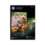 Original HP Everyday A4 Glossy Inkjet Photo Paper 200gsm - 25 Sheets (Q5451A)