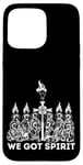 Coque pour iPhone 15 Pro Max We Got Spirit Cross Flames Ensemble Saints